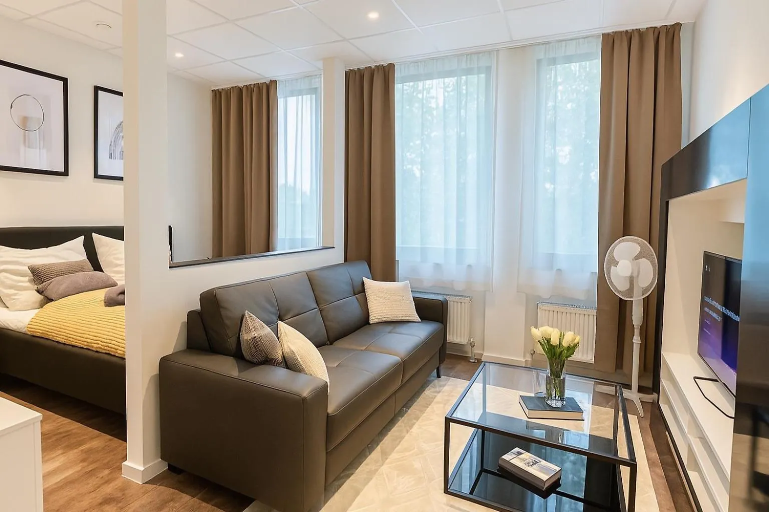 Homely! Design Apartment Airport Frankfurt Messe Francoforte sul Meno