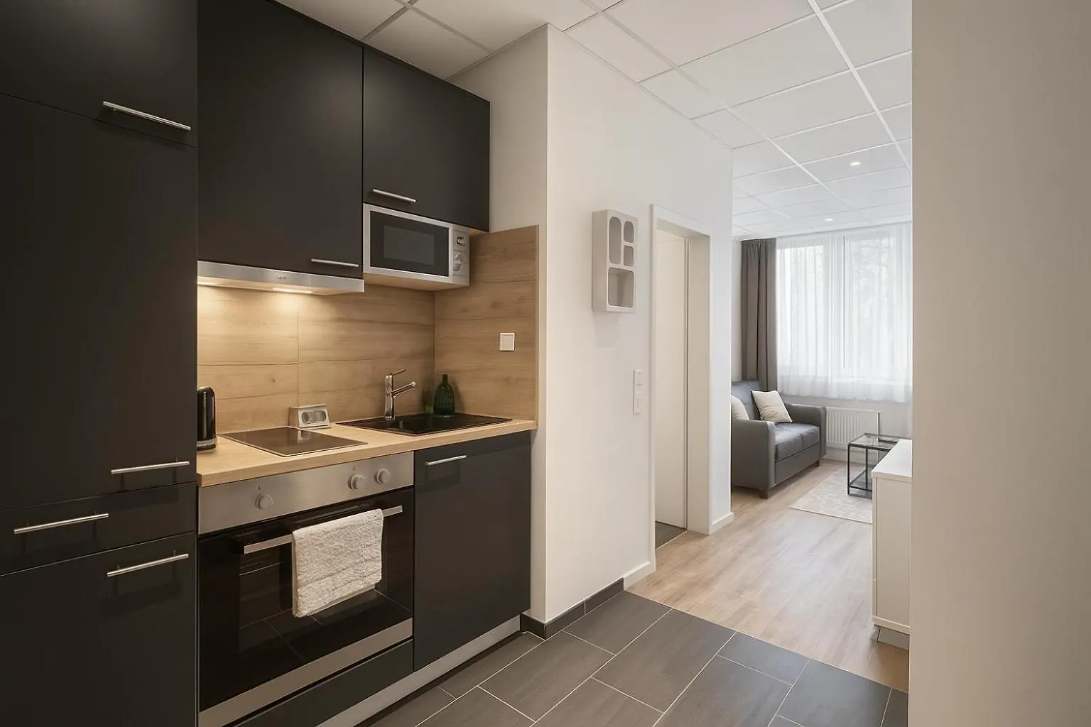 Homely! Design Apartment Airport Frankfurt Messe Francoforte sul Meno